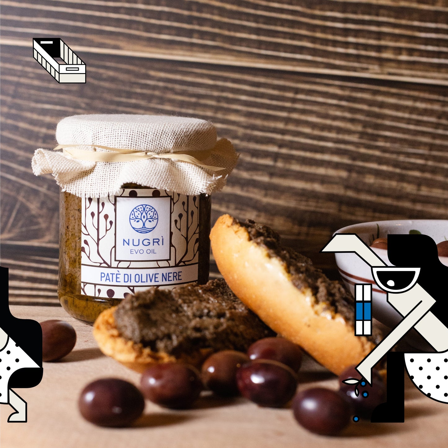 
                  
                    Paté di olive nere
                  
                